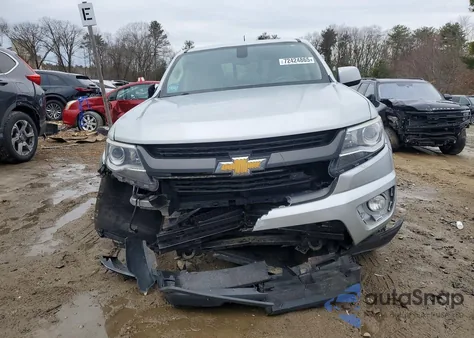 2015 Chevrolet Colorado Z71 from USA, damaged, VIN 1GCGTCE36F1225844